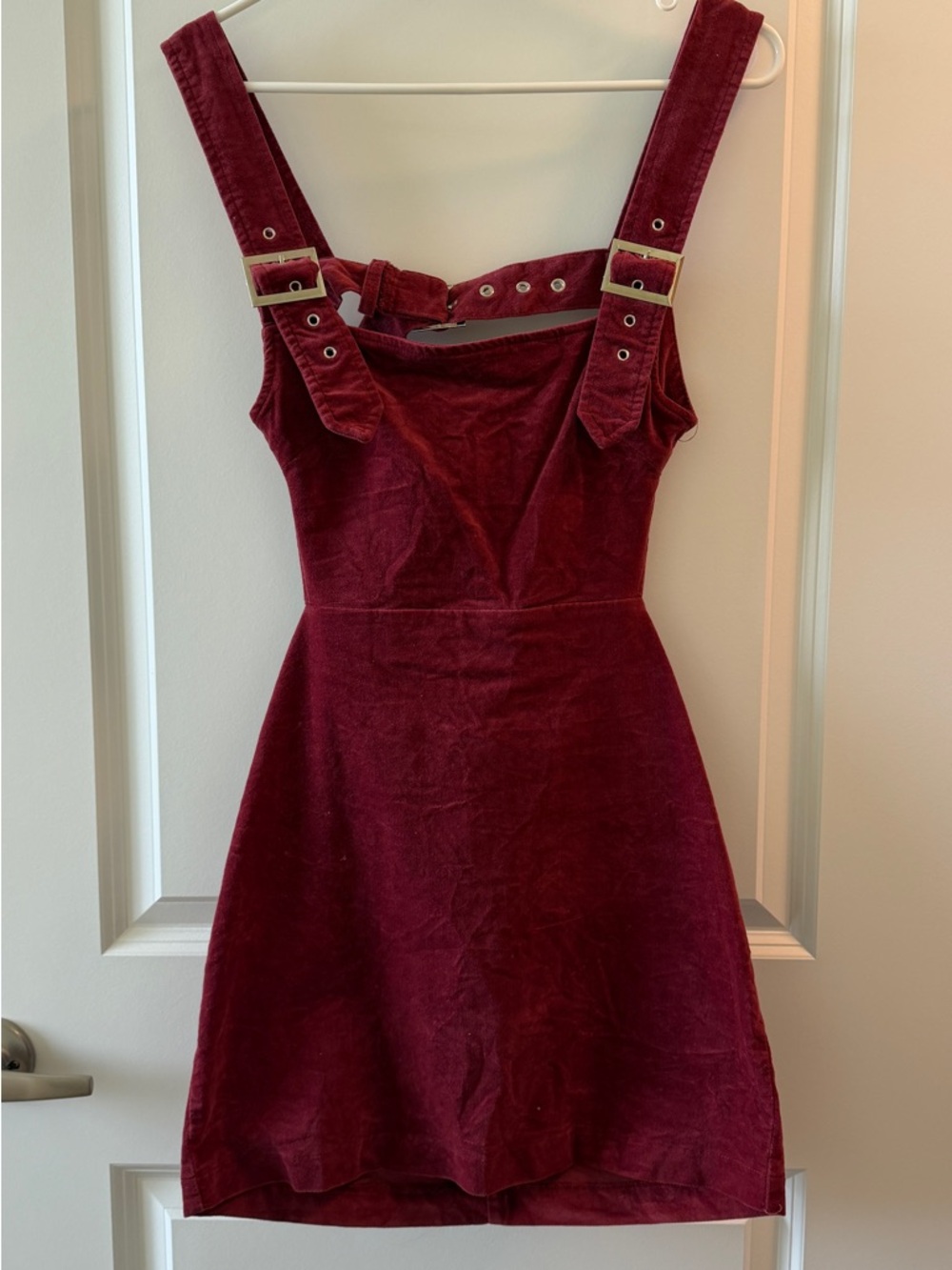 Red Velvet Dress